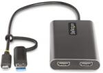 StarTech USB-C to Dual-HDMI Adapter - 4K 60Hz (109B-USBC-HDMI)