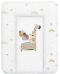 CEBA BABY - Saltea de infasat moale Giraffe, Fara ftalati, 70 x 50 cm, Alb/Bej (W-143-000-637) Saltea bebelusi