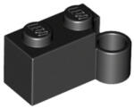 LEGO® Alkatrészek (Pick a Brick) Fekete 1X2 Elem Alsó Zsanérral 383126 (383126)