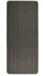 Stanford Traversa Greceasca Stanford Lead Sugar, Tesatura Plata, Latime 0.67m, Marime 67 x 1000 cm, Gri, Antiderapant, Festonata Surfilata Tivita, Antialergica, Polipropilena, Bucatarie, Sufragerie Covor
