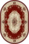 LOTOS Covor Oval Lotos 507-201, Marime 200 x 300 cm, Rosu, Inaltime Fir 8 mm, Antialergic, Polipropilena, Living, Dormitor, Sufragerie, Birou Covor