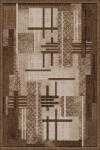 Luna Covor Luna 1823-12, Marime 60 x 110 cm, Maro, Inaltime Fir 6 mm, Grosime 7 mm, Antialergic, Polipropilena, Living, Dormitor, Sufragerie, Birou Covor