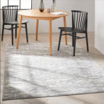 Calvin Klein Covor Calvin Klein ECH03, Marime 69 x 221 cm, Bej, Gri, Inaltime Fir 6 mm, Antialergic, Polipropilena si Poliester, Living, Dormitor, Sufragerie, Birou Covor