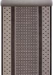 Natura Traversa Bucatarie Natura 903-91, Tip Iuta, Tesatura Plata, Latime 0.6m, Marime 60 x 500 cm, Maro, Festonata Surfilata Tivita, Antialergica, Polipropilena, Hol, Sufragerie, Terasa Covor