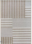 Jeans Covor Iuta Jeans 19096-10, Marime 200 x 300 cm, Bej, Inaltime Fir Tesatura plata, Antialergic, Polipropilena, Bucatarie, Hol, Balcon Covor