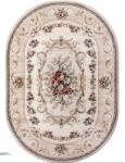 LOTOS Covor Oval Lotos 535-106, Marime 200 x 300 cm, Bej, Crem, Inaltime Fir 8 mm, Antialergic, Polipropilena, Living, Dormitor, Sufragerie, Birou Covor