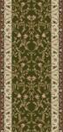 LOTOS Traversa Lotos 523-310, Inaltime Fir 8 mm, Latime 0.8m, Marime 80 x 800 cm, Verde, Festonata Surfilata Tivita, Antialergica, Polipropilena, Living, Dormitor, Coridor, Hol Covor