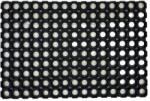 Domino Covoras Intrare Domino, Marime 80 x 120 cm, Negru, Inaltime Fir 0, Antiderapant, Antialergic, Cauciuc Covor