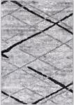 Cappuccino Covor Cappuccino 16430-168, Marime 60 x 110 cm, Gri, Inaltime Fir 7 mm, Antialergic, Polipropilena, Living, Dormitor, Sufragerie, Birou Covor