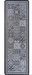 FLEX Covor Flex 19632-80, Marime 75 x 200 cm, Gri, Inaltime Fir Tesatura plata, Antialergic, Polipropilena, Bucatarie Covor