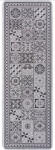 FLEX Covor Flex 19632-08, Marime 75 x 200 cm, Gri Bej, Inaltime Fir Tesatura plata, Antialergic, Polipropilena, Bucatarie Covor