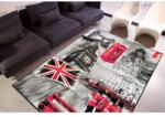 Kolibri Covor England 11191, Marime 120 x 170 cm, Gri, Inaltime Fir 9 mm, Antialergic, Polipropilena, Living, Dormitor, Sufragerie, Birou Covor