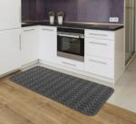 Stanford Traversa Greceasca Latime 0.8m, Stanford, Marime 80 x 600 cm, Gri, Antiderapant, Festonata Surfilata Tivita, Antialergica, Polipropilena, Living, Dormitor, Coridor, Hol Covor