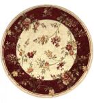 LOTOS Covor Rotund Lotos 551-120, Marime 150 x 150 cm, Rosu, Inaltime Fir 8 mm, Antialergic, Polipropilena, Living, Dormitor, Sufragerie, Birou Covor