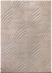 Oksi Covor Oksi 38009-202, Marime 80 x 150 cm, Bej, Inaltime Fir 6, 5 mm, Antialergic, Polipropilena, Living, Dormitor, Hol Covor