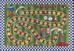 Print Covor Camera Copii Model Racing Game, Marime 133 x 190 cm, Verde, Inaltime Fir 10 mm, Antiderapant, Antialergic, Poliamida, Gradinita, Cresa, Loc de Joaca (COVOR RACING GAME GREEN 1.33X1.9) Covor