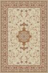 LOTOS Covor Lotos 523-100, Marime 80 x 200 cm, Bej, Crem, Inaltime Fir 8 mm, Antialergic, Polipropilena, Living, Dormitor, Sufragerie, Birou Covor