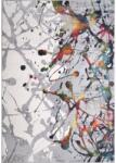 Kolibri Covor Abstract 11187-190, Marime 160 x 230 cm, Gri, Inaltime Fir 9 mm, Antialergic, Polipropilena, Living, Dormitor, Sufragerie, Birou Covor