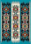 Kolibri Covor Kolibri 11226-140, Marime 120 x 170 cm, Albastru, Inaltime Fir 9 mm, Antialergic, Polipropilena, Living, Dormitor, Sufragerie, Birou Covor