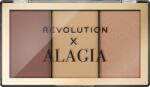 REVOLUTION X Alagia Face Like Alagia Highlight & Bronze Palette