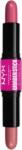 NYX Professional Makeup Wonder Stick Blush 01 Light Peach and Baby Pink krémes pirosító, 8 g,