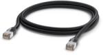 Ubiquiti Patch Cord Ubiquiti UACC-CABLE-PATCH-OUTDOOR-2M-BK, STP, Cat5e, 2m, Black (UACC-CABLE-PATCH-OUTDOOR-2M-BK)