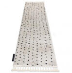 My carpet company My Carpet Company Futó Berber Syla B752 Pontok Krém 70x200 cm Szőnyeg