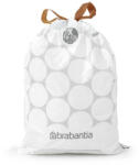 Brabantia Saci de gunoi Brabantia PerfectFit NewIcon/Bo 1005582, Dimensiune X, 10-12 L, 40 buc, Alb (1005582) Cos de gunoi