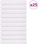 vidaXL Кърпи FROGN 25 бр. Бели 100x200 см 360 г/м2 (136668)
