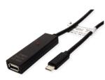 Deep Silver USB Type-C 2.0 USB-A 2.0 cablu gazdă USB activ de 20 m (12.99. 1114) (12.99.1114)