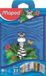 Maped Penar echipat Maped Tatoo - Jungle, 1 fermoar (967814) Penar