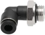 Airpress Коляно 90° 6 mm x 1/4" външна резба 9L0652 (9L0652)