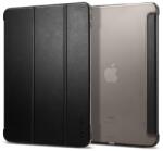 Spigen IPAD Air 11 (2025) SPIGEN SMART FOLD tok álló, bőr hatású aktív FLIP, asztali tartó, FEKETE ACS02050 (ACS02050)