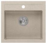 Quadron JOHNNY 110 gránit (500x470 mm, 1 medence) river sand (1329)