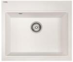 Laveo TAU fehér gránit mosogatótálca 57x50 SRT_610Y (SRT_610Y)