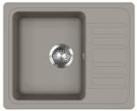 Evido Home 45S compact gránit mosogató 575x460 mm platina 442066 (442066) - konyhanet