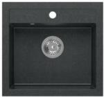 Quadron JOHNNY 110 gránit (500x470 mm, 1 medence) black dotted (1354)