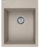Laveo (PICO) Gránit mosogató: egymedencés, bézs (SRO_410Y)