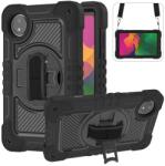 Gigapack Redmi Pad Se 8.7 Gigapack Defender Műanyag Telefonvédő Ütésállóság, Vállpánt, Fekete