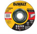 DEWALT fém csiszolókorong EXTREME konvex 115 x 6 x 22, 23 mm DX7921 (DX7921)