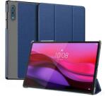 Dux Ducis Lenovo Yoga Tab Plus DUX DUCIS DOMO tok álló, bőr hatású aktív FLIP, textil minta, SÖTÉTKÉK GP-176151 (GP-176151)