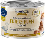 Bosch 24x95g Sanabelle All Meat kacsa és csirke nedves macskatáp