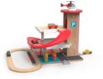 2KIDS TOYS Garaj din lemn cu cale ferată (DD2D33850) Trenulet