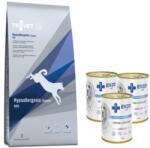 TROVET TROVET RRD Hypoallergén - Nyúl (kutyáknak) 12.5kg + ENZO VET Hypoallergén diéta nyúljal kutyáknak 3x400g