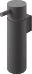 ZACK MANOLA 175 ml-es szappanadagoló, falra szerelhető, fekete, rozsdamentes acél, Zack (ZACK40558)