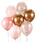 GoDan Godan: Léggömbcsokor rózsaszín és bronz árnyalatok, 30 cm - 7 db (BB-RMD7)