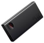Baseus PPAD070101 Külső Akkumulátor - 20000 mAh, Vezetékes Töltés, Fekete