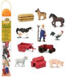 Safari Ltd Safari® Toob Jos pe fermă animale 11 figurine (S682604) Figurina