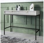 MIRJAN 24 Konzolasztal NOVA 77x104 cm szürke/fekete MJ0095 (MJ0095)