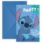 Procos Procos: Stitch: Party meghívó borítékkal - 6 db-os (96917)